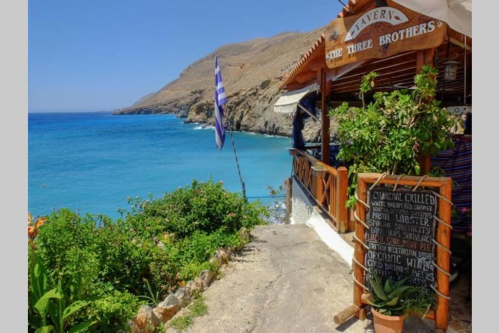 Great Sea-View Apartment. Chora Sfakion Extérieur photo